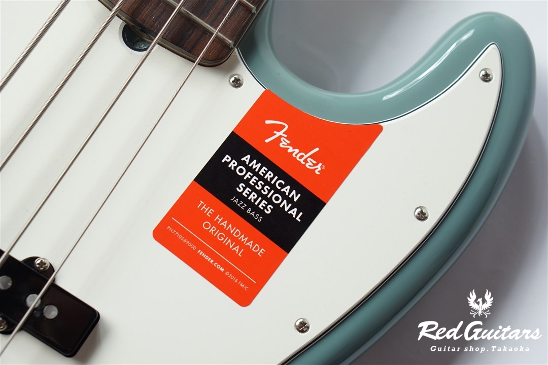 Fender American Professional Jazz Bass - Sonic Gray | Red Guitars 